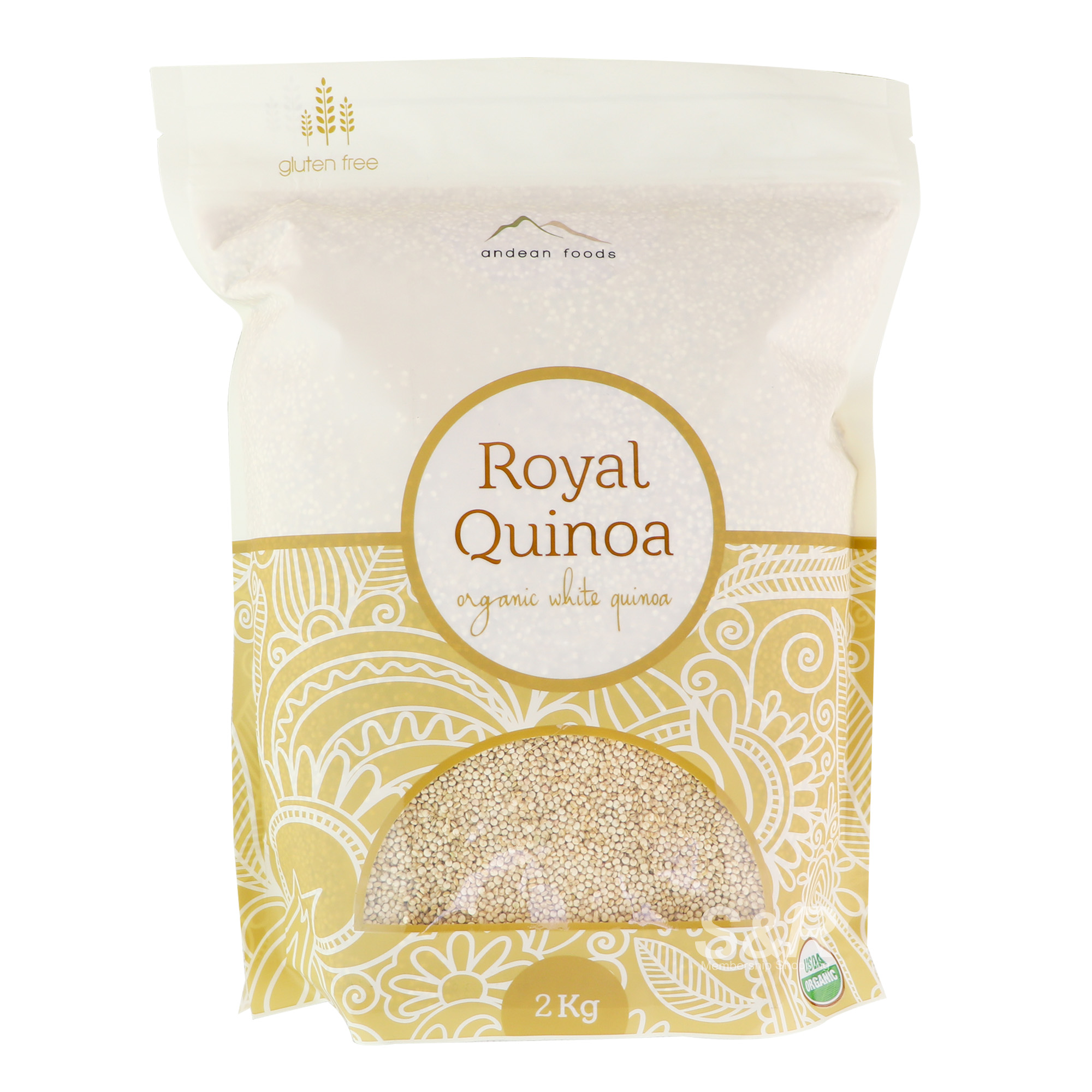 Andean Foods Royal Organic White Quinoa 2kg